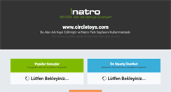 Desktop Screenshot of circletoys.com